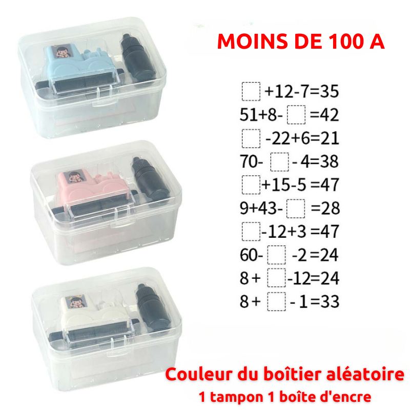 MathémaRoller™ - Tampon à rouleau mathématique