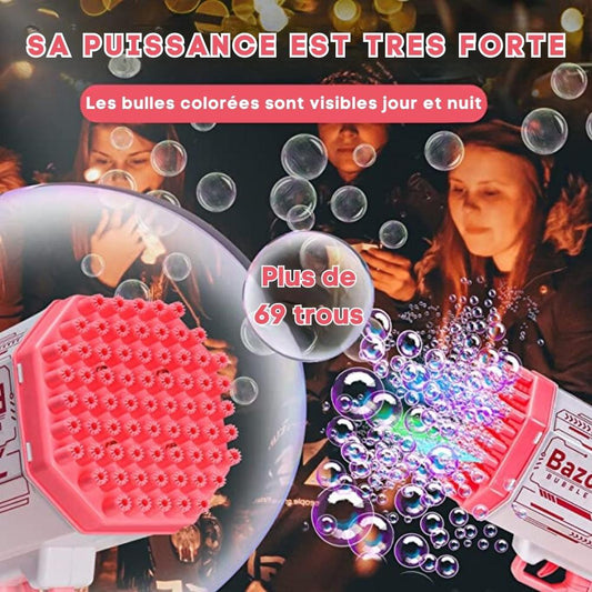 Bubbly Rocket™ - Pistolet à bulles