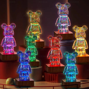 DreamCubelight™ - Veilleuse feu d'artifice petit ours