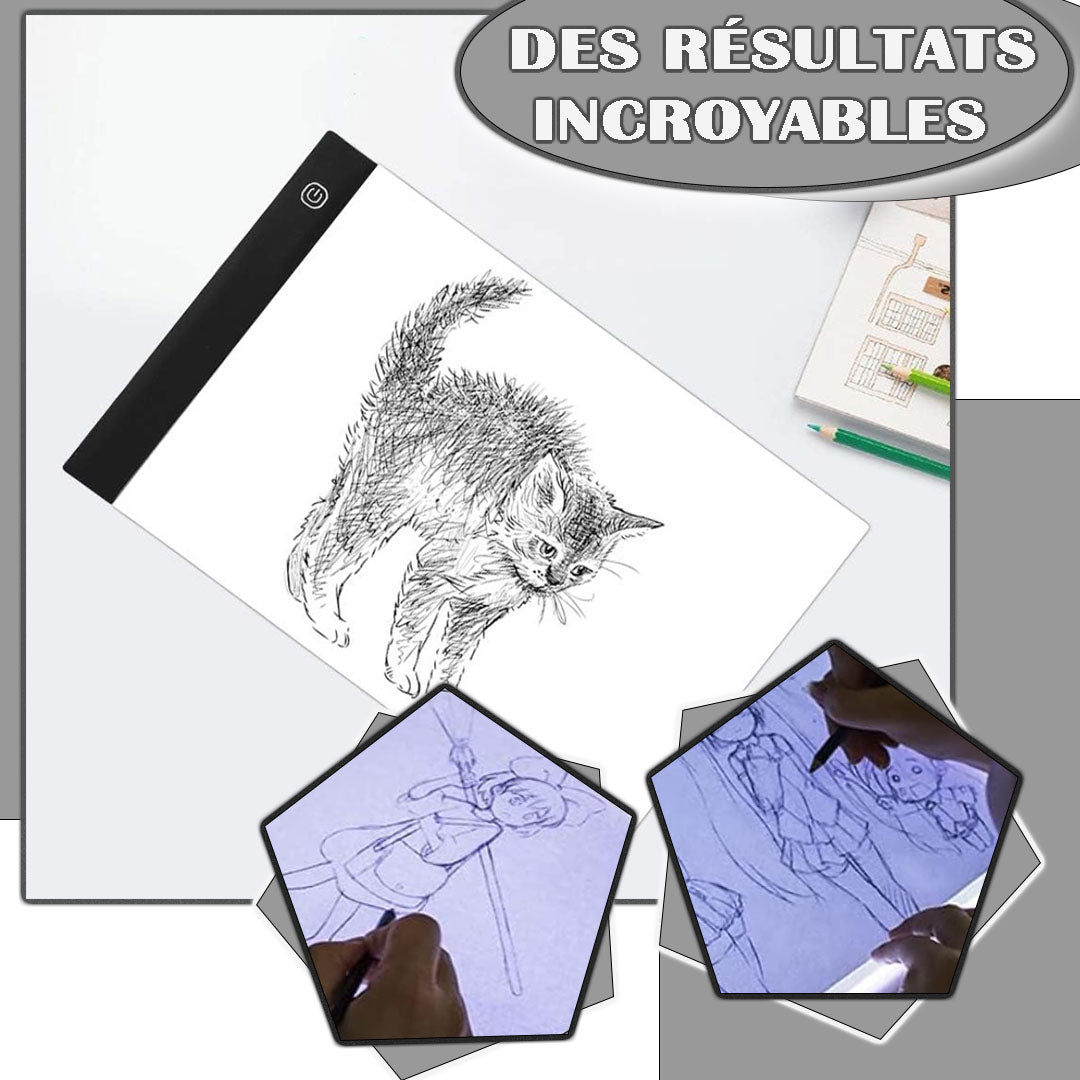 LuminaSketch™ - Tablette lumineuse à dessin