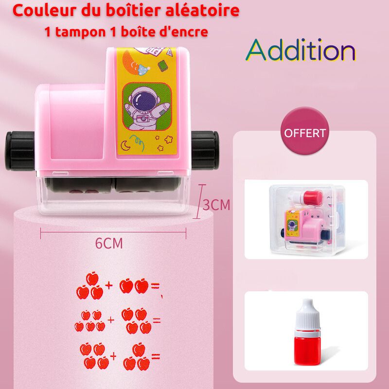 MathémaRoller™ - Tampon à rouleau mathématique