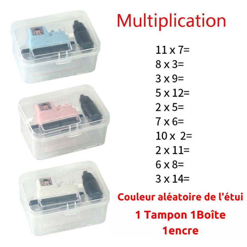MathémaRoller™ - Tampon à rouleau mathématique