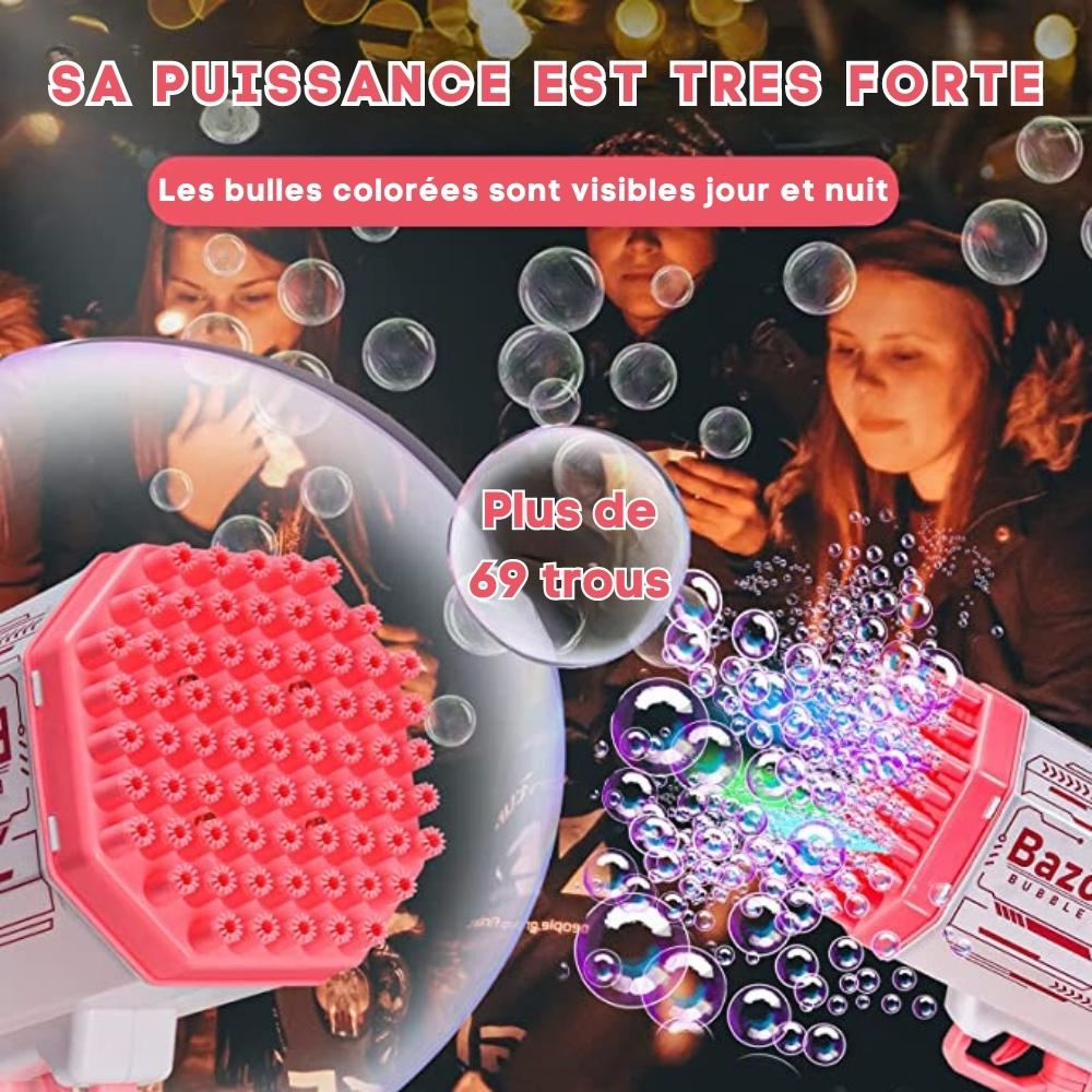 Bubbly Rocket™ - Pistolet à bulles