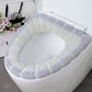 Tapis de couverture de siège de toilette chaud d'hiver